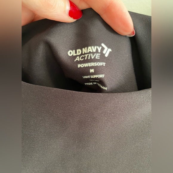 Old Navy Light Support PowerSoft Longline Sports Bra - Picture 6 of 13